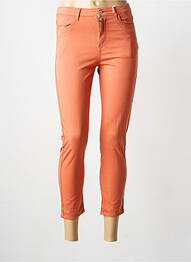 Pantalon 7/8 elasticitate mărime normală portocaliu KANOPE femme