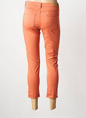 Pantalon 7/8 elasticitate mărime normală portocalie KANOPE femeie