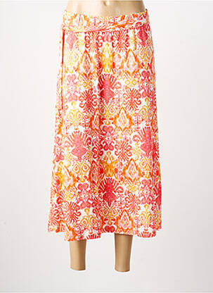Fustă lungă portocaliu GEISHA femeie