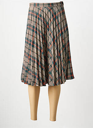 Fustă midi verde MOLLY BRACKEN femeie