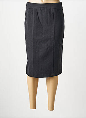 Fustă midi talie cu cleme negru MOLLY BRACKEN femeie