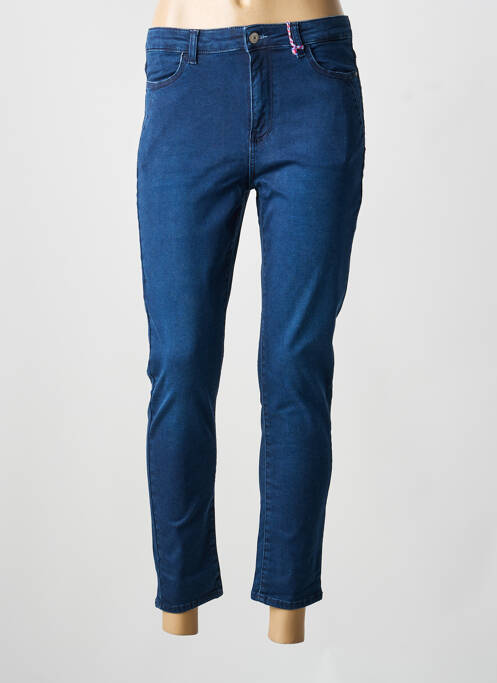 Blugi cu croială slim albastru KANOPE femeie