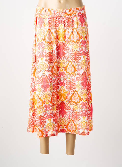 Fustă lungă portocaliu GEISHA femeie