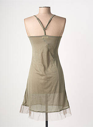 Jupon/fond de rochie elasticitate verde MOLLY BRACKEN femeie