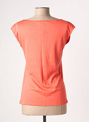 Tricou elasticitate mâneci scurte portocalie STREET ONE femeie