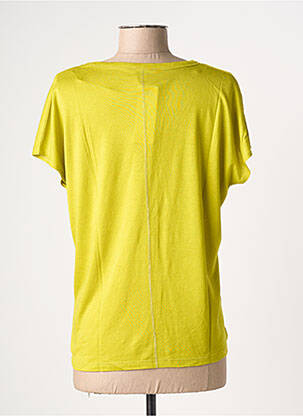 Tricou croială dreaptă mâneci scurte verde STREET ONE femeie