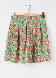 Fustă scurtă buzunare verde MOLLY BRACKEN femme