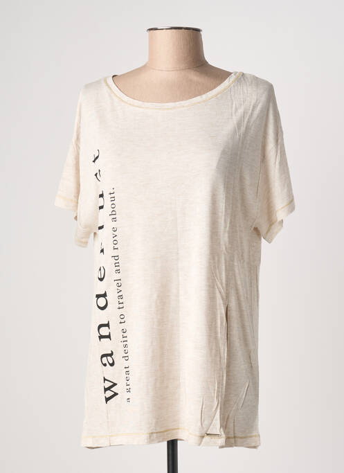 Tricou bej COQUELICOT femeie