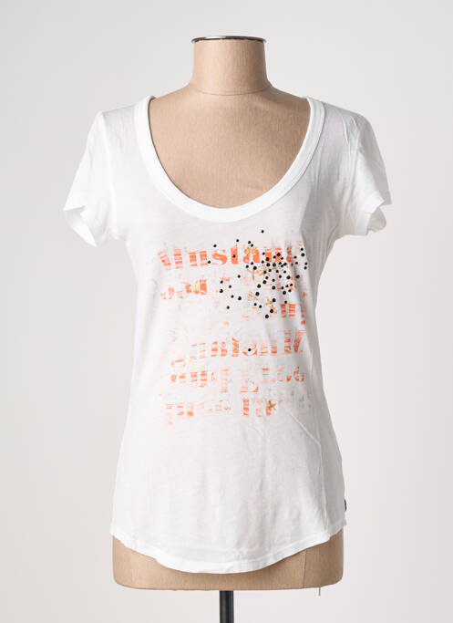 Tricou alb MUSTANG femeie