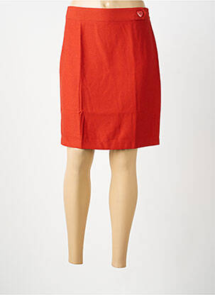 Fustă scurtă portocaliu MOLLY BRACKEN femeie