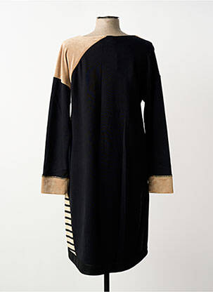 Rochie midi mâneci lungi mâneci lungi negru ELISA CAVALETTI femeie