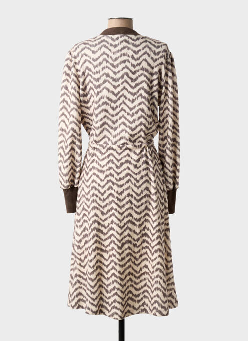 Rochie midi bej K-DESIGN femeie