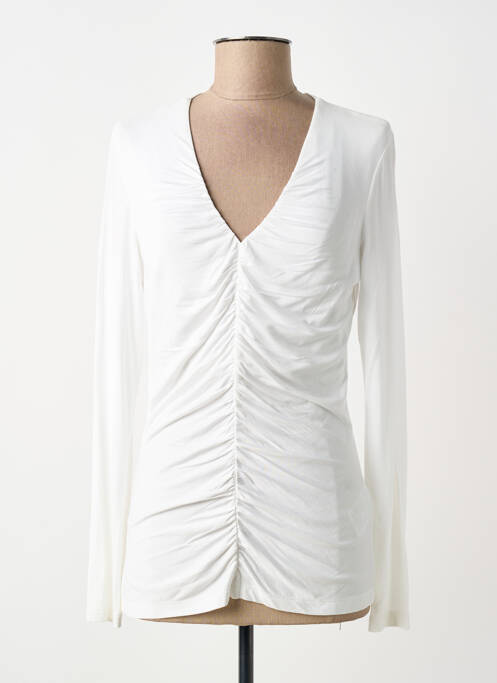 Top alb MARC AUREL femeie