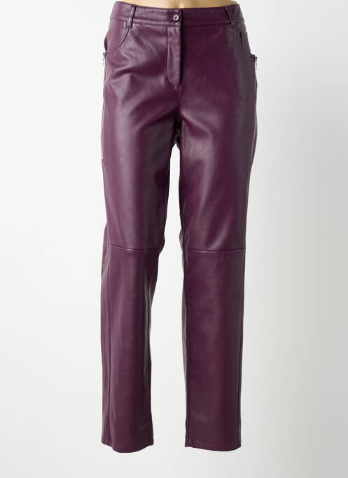 Pantalon drept violet MARC AUREL femeie