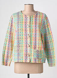 Jachete casual guler rotund verde EPINE & NOISETTE femme