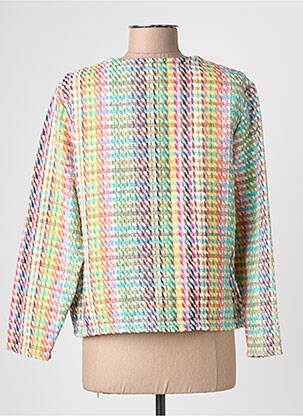 Jachete casual guler rotund verde EPINE & NOISETTE femeie