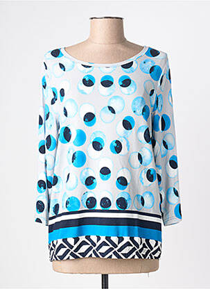 Tricou albastru FRANK WALDER femeie