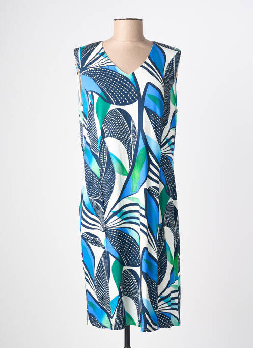 Rochie midi albastru GEVANA femeie