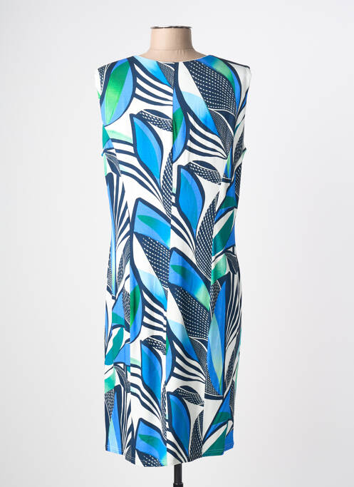 Rochie midi albastru GEVANA femeie