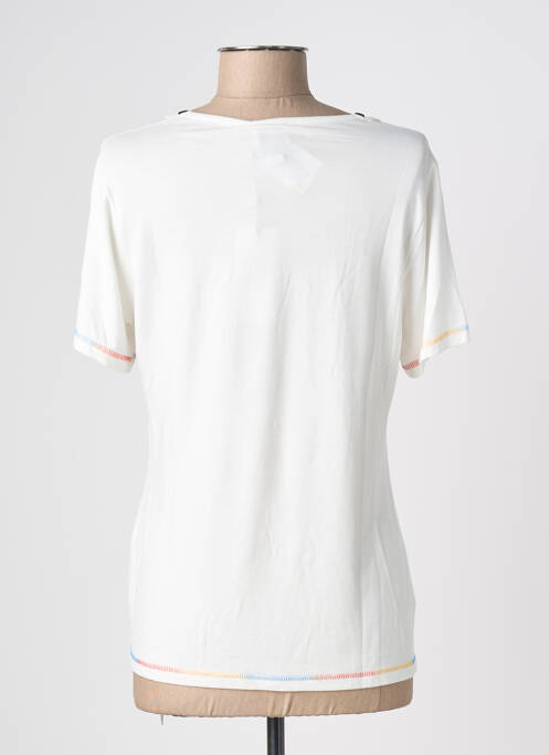 Tricou alb FRANCE RIVOIRE femeie