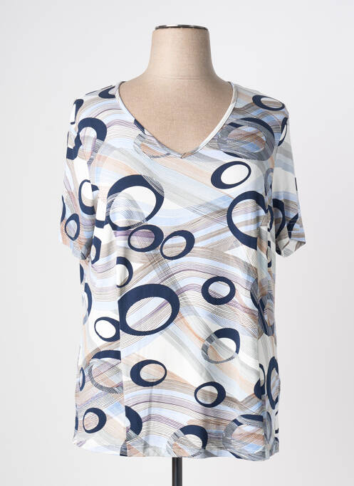 Tricou albastru FRANCE RIVOIRE femeie