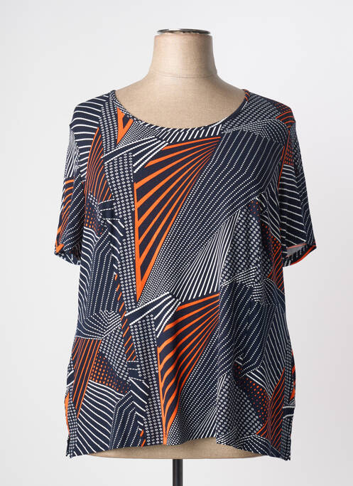 Tricou albastru FRANCE RIVOIRE femeie