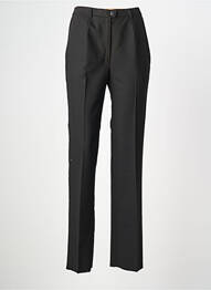 Pantalon drept țesătură crep mărime normală negru KARTING femme