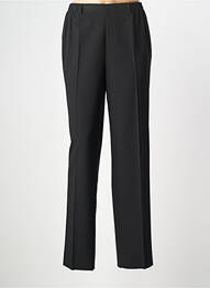 Pantalon drept țesătură crep talie joasă negru KARTING femme