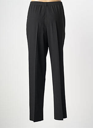 Pantalon drept croială dreaptă talie joasă negru KARTING femeie