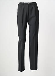 Pantalon slim buzunare talie înaltă negru KARTING femme