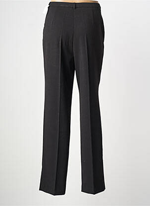 Pantalon drept talie cu cleme talie înaltă negru PAUPORTÉ femeie