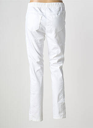 Jegging țesătură denim mărime normală alb FRANK WALDER femeie