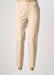 Pantalon 7/8 croială tip țigaretă mărime normală bej FRANK WALDER femme