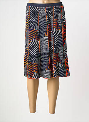 Fustă midi albastru FRANCE RIVOIRE femeie