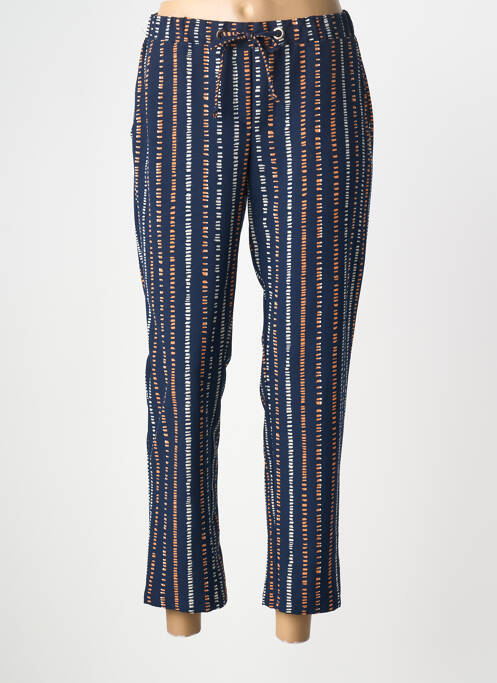 Pantalon 7/8 albastru FRANCE RIVOIRE femeie