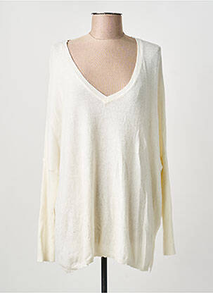 Pulover bej ARTLOVE femeie