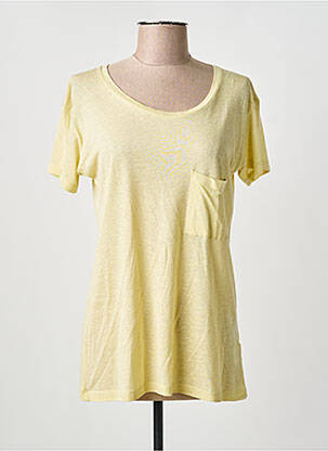 Tricou galben LA FEE MARABOUTEE femeie