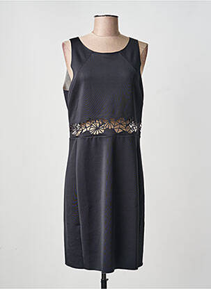 Rochie midi fără mâneci fără mâneci negru COP COPINE femeie