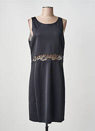 Rochie midi fără mâneci fără mâneci negru COP COPINE femeie