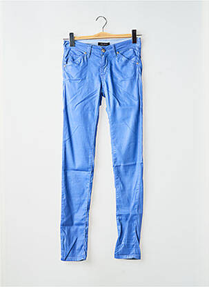 Pantalon slim talie joasă talie joasă albastru COP COPINE femeie