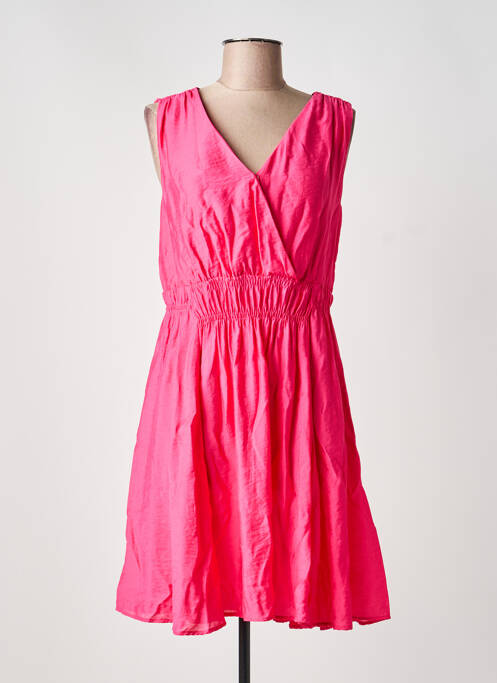 Rochie scurtă roz C'EST BEAU LA VIE femeie