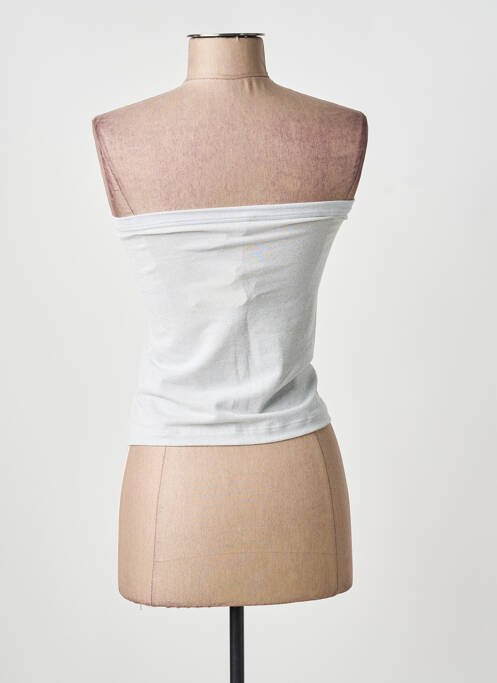 Top argintiu COP COPINE femeie