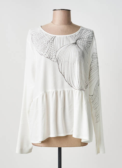 Top alb COP COPINE femeie