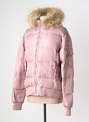 Geacă matlasată roz BOMBOOGIE femeie