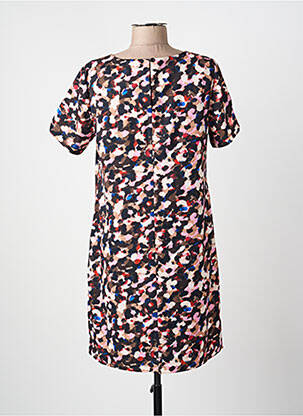 Rochie midi croială fluidă mâneci scurte negru MOLLY BRACKEN femeie