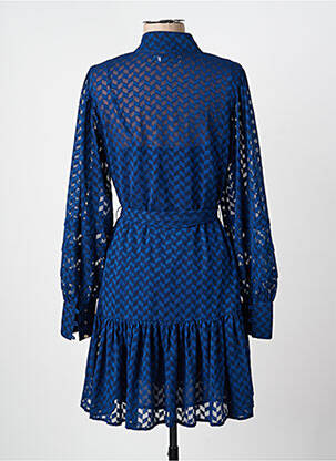 Rochie midi croială fluidă mâneci lungi albastru MOLLY BRACKEN femeie