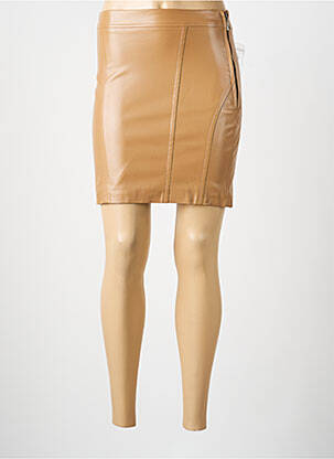 Fustă scurtă maro GUESS femeie