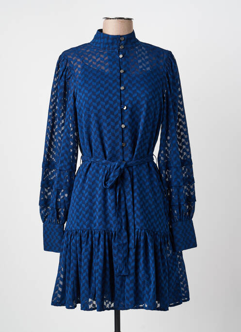 Rochie midi albastru MOLLY BRACKEN femeie