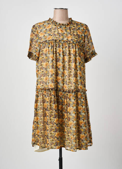 Rochie midi galben MOLLY BRACKEN femeie