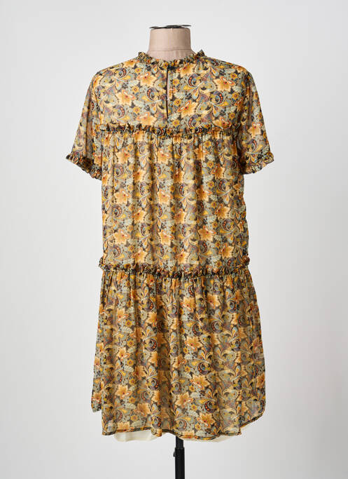 Rochie midi galben MOLLY BRACKEN femeie